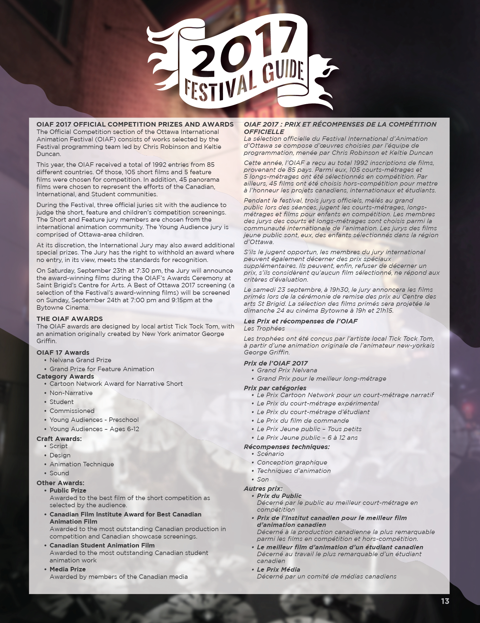 Page 3 of Festival Guide